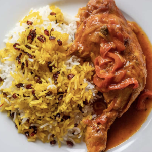 Zereshk Polo & Chicken